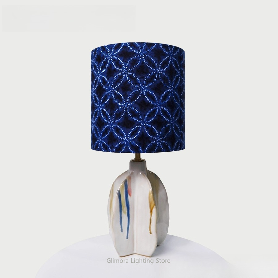 Century Textile & Sewing Supply - Candeeiro de mesa em tecido Liberty: