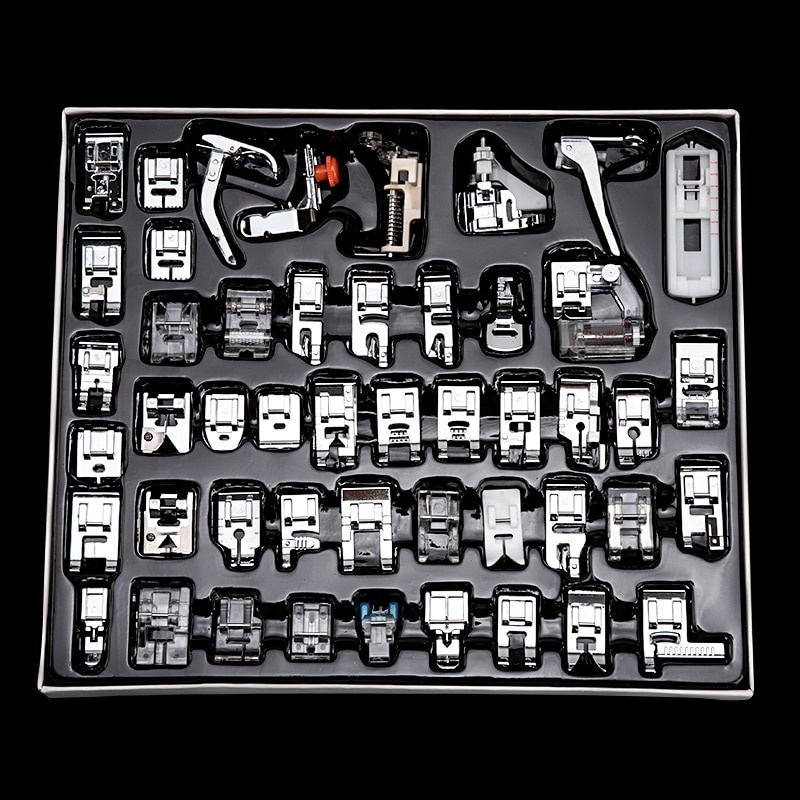 Rolled Hem Foot - 32 peças de suprimentos para máquinas