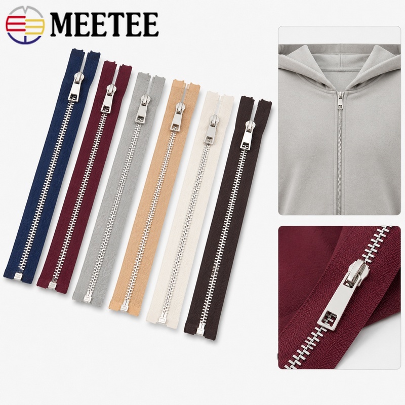 Sewing Front Zipper - 5/10 Peças 40-80cm 5 # Zíper
