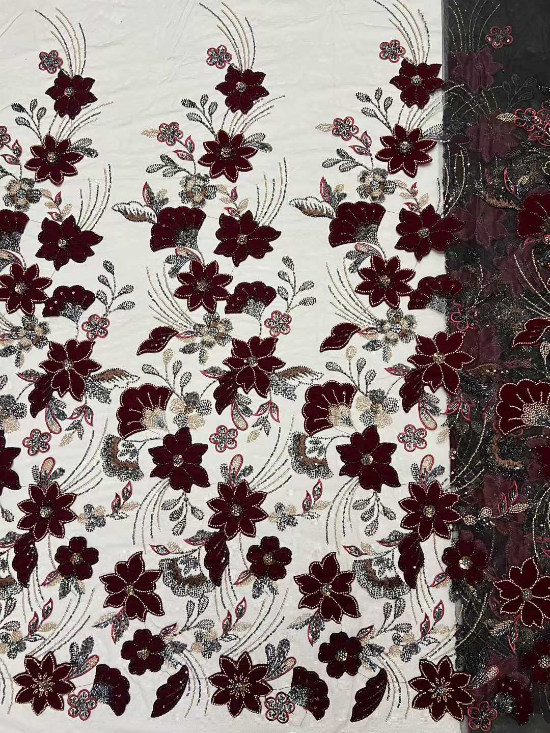 Sewing Velvet Fabric - Tecido de Veludo Luxuoso de Malha