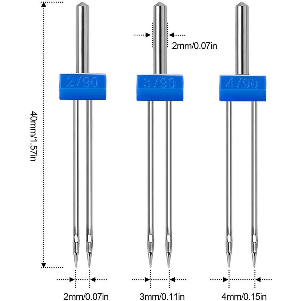 Agulhas duplas para máquina de - Twin Needle Stretch avaliação e preço