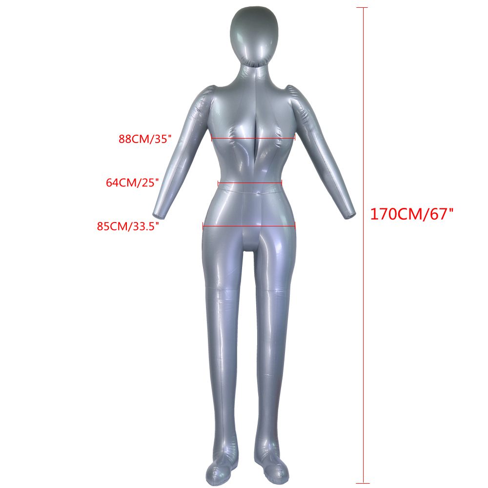Manequim Feminino Inflável de  - Dress Form Mannequin avaliação e preço
