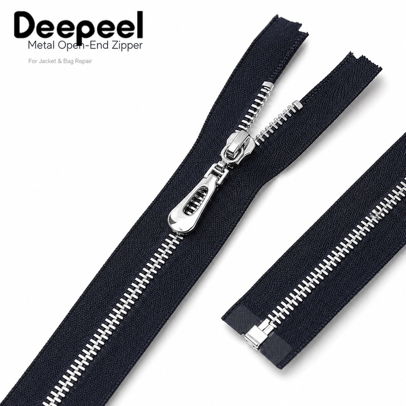 5 Peças 3 #   Zíper de Metal d - Sewing Front Zipper avaliação e preço