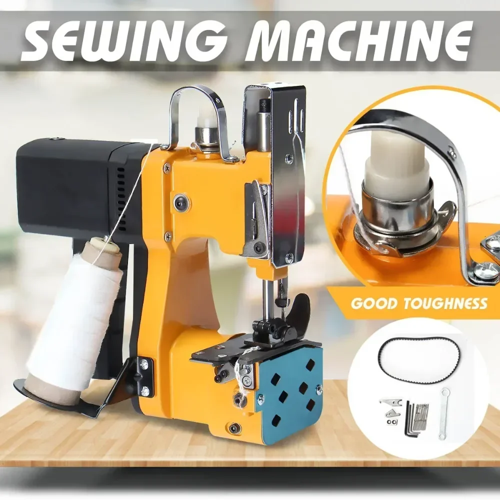 Máquina de costura elétrica po - Textiles Sewing Machine avaliação e preço