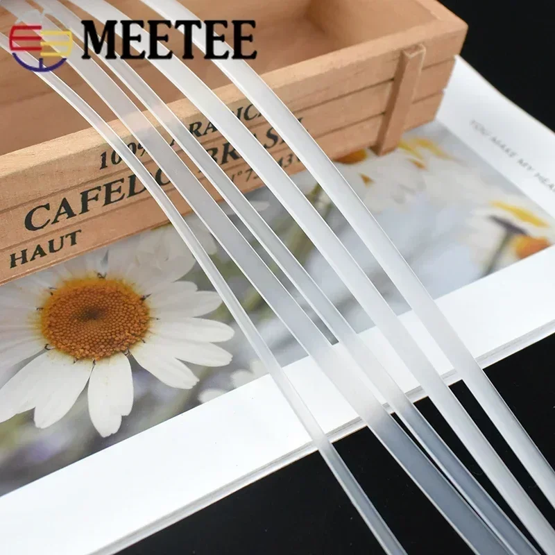 5 metros meetee transparente p - Textile Sewing Support avaliação e preço
