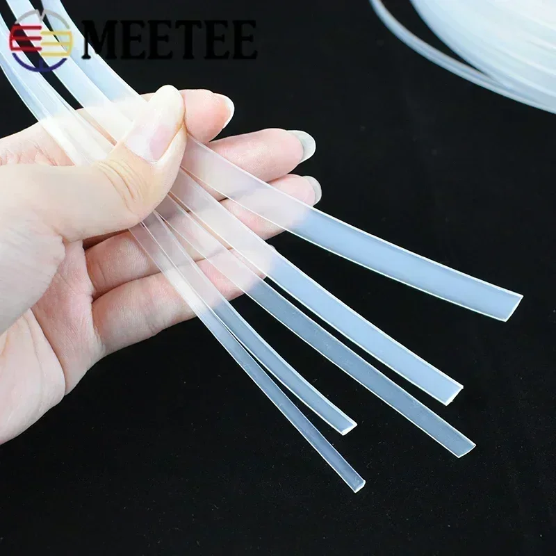 5 metros meetee transparente p - Textile Sewing Support avaliação e preço