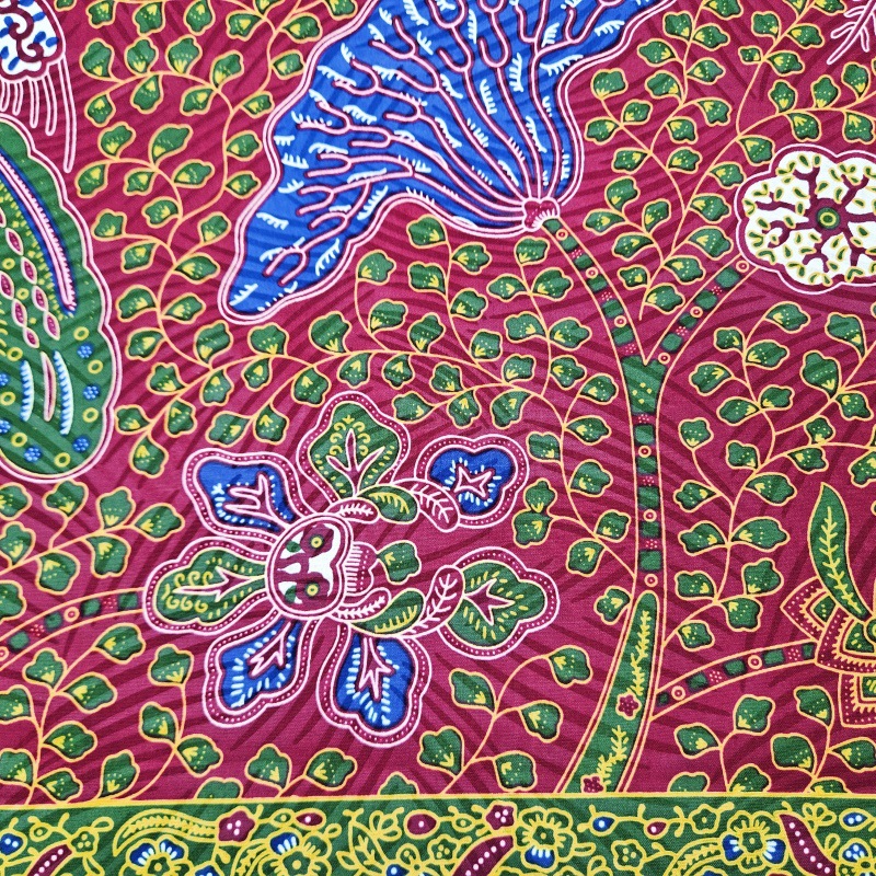 Tecido Batik Africano de Algod - Sewing Batik avaliação e preço