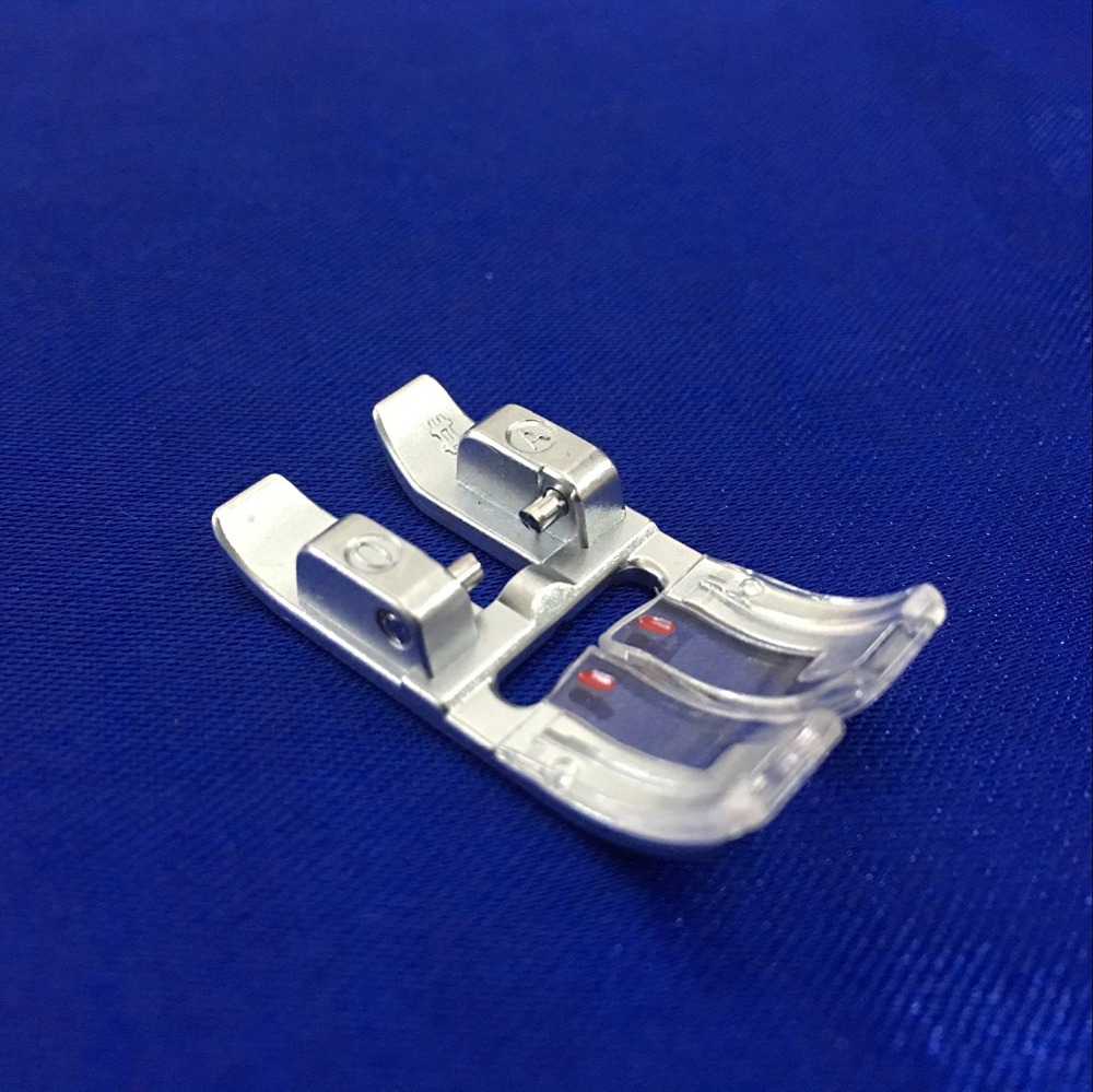 1 Peça Calcador Zig Zag de 9mm - Seam Gauge Metal avaliação e preço
