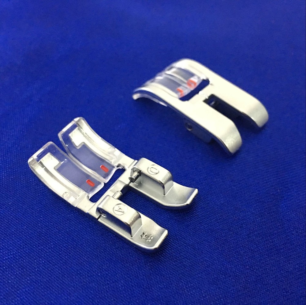 1 Peça Calcador Zig Zag de 9mm - Seam Gauge Metal avaliação e preço