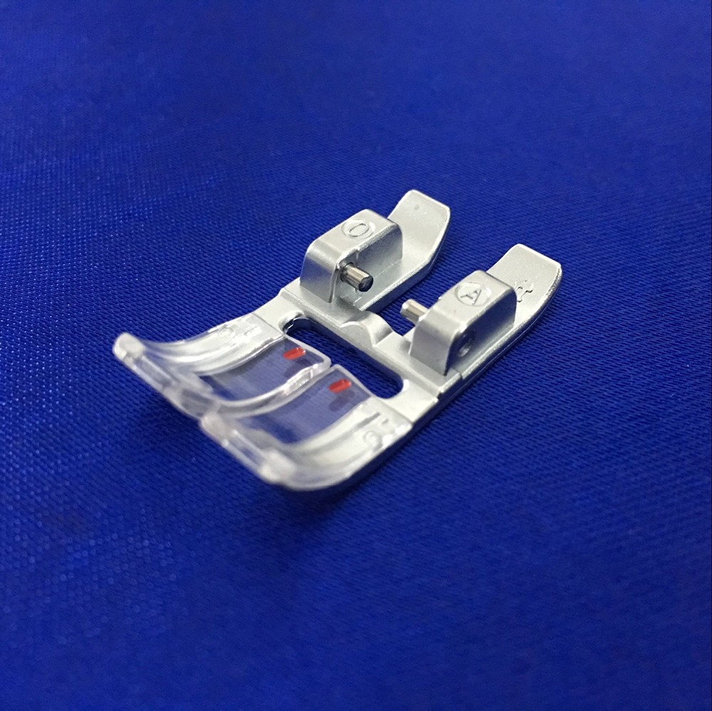 1 Peça Calcador Zig Zag de 9mm - Seam Gauge Metal avaliação e preço