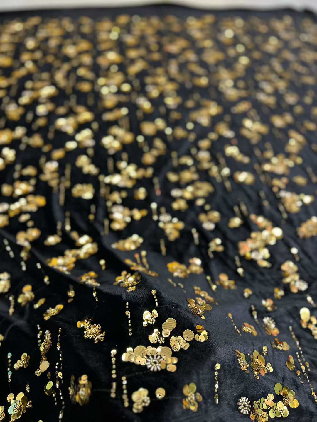 Lantejoulas africanas tecido d - Sewing Velvet Fabric avaliação e preço