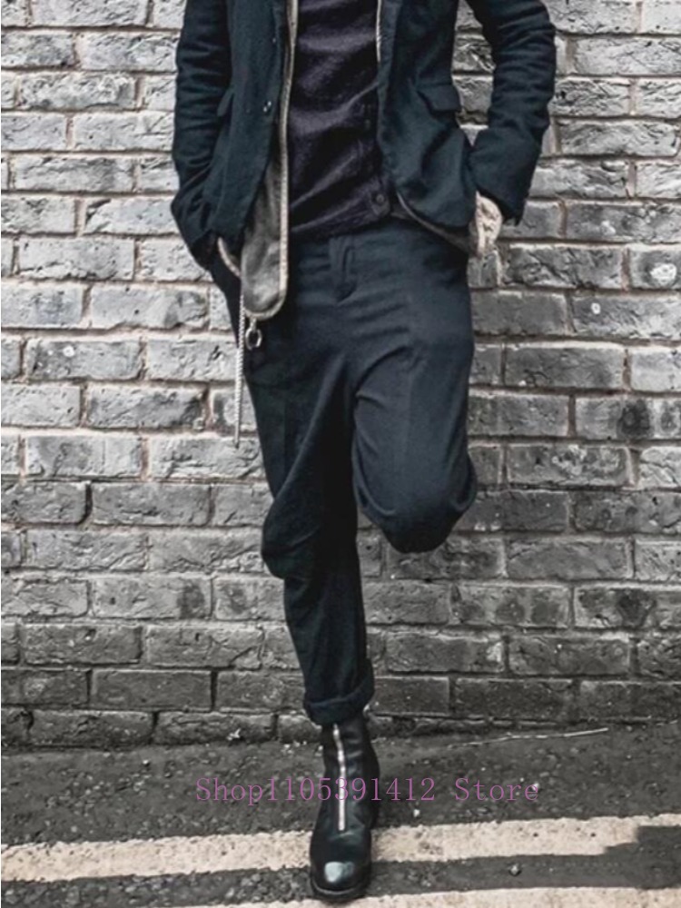 Botas Masculinas de Luxo em Co - Sewing Front Zipper avaliação e preço