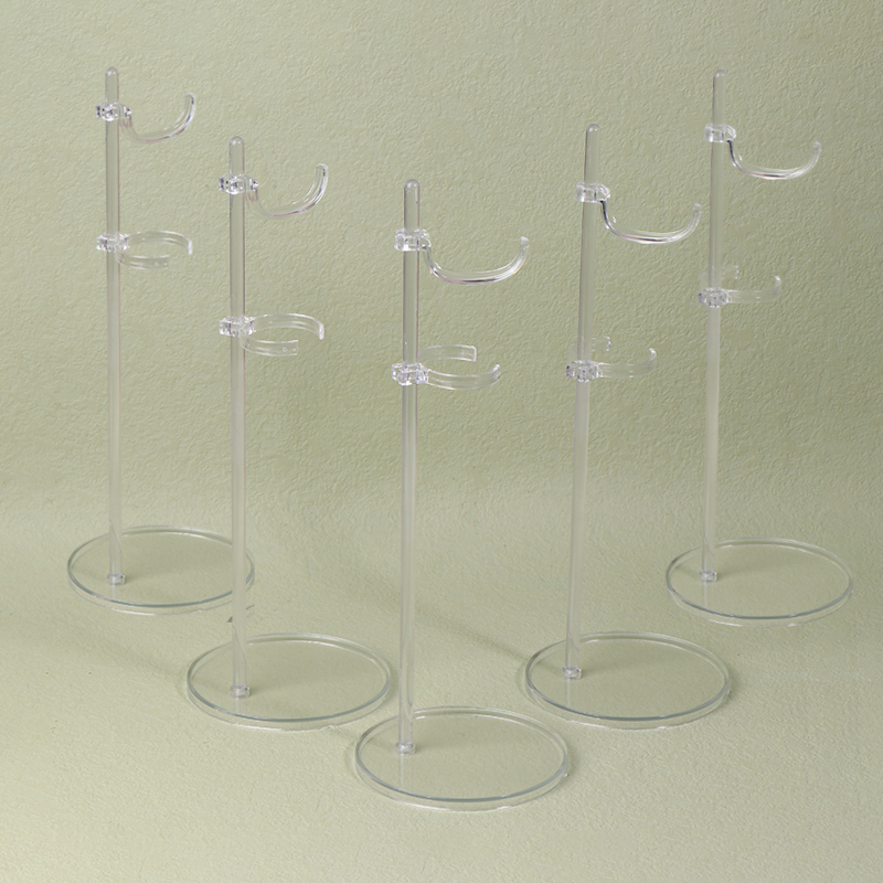 5 pçs cremalheiras transparent - Dress Form Mannequin avaliação e preço
