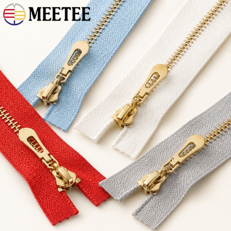 5 Peças 3 #   Zíper de Metal d - Sewing Front Zipper avaliação e preço