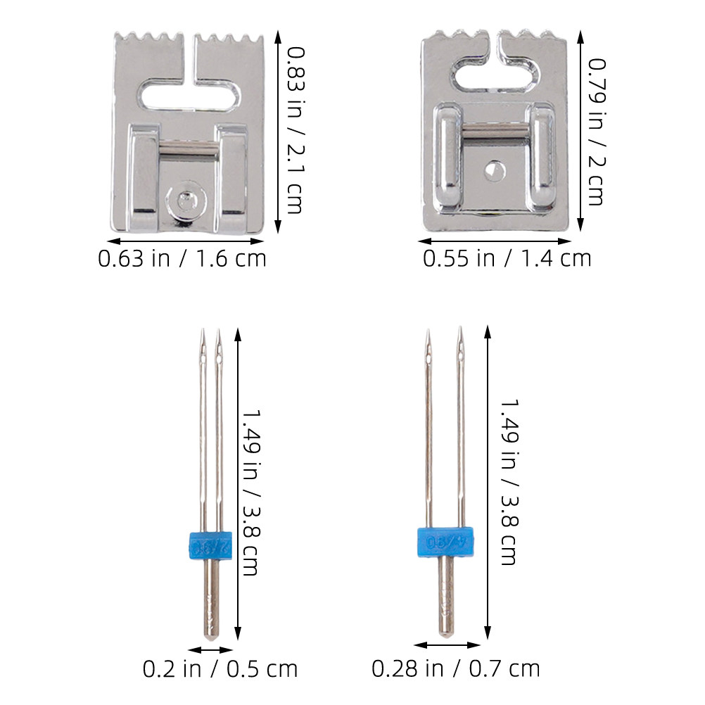 Agulhas de Máquina de Costura  - Twin Needle Stretch avaliação e preço