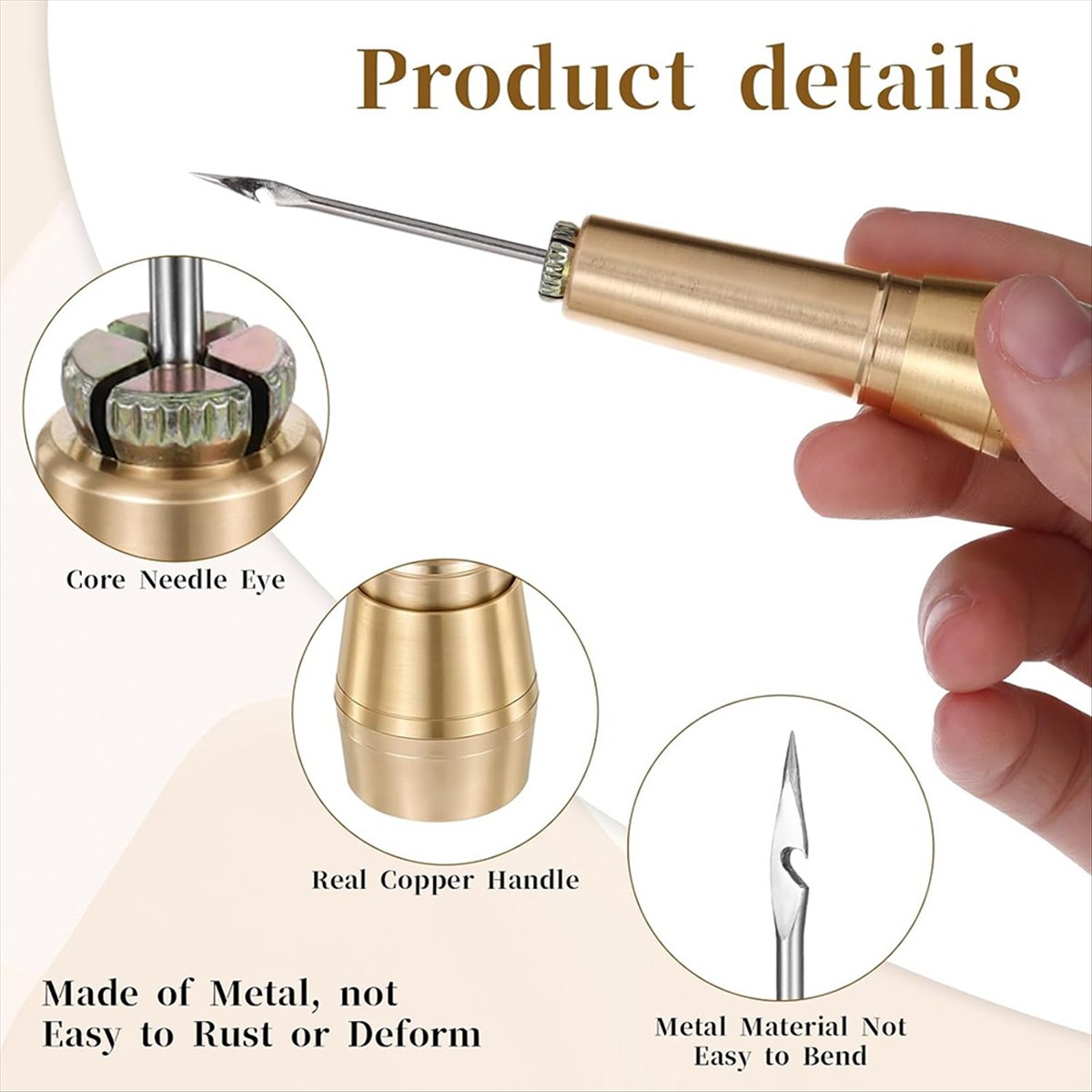 Kit de furador de costura de c - Sewing Repair avaliação e preço