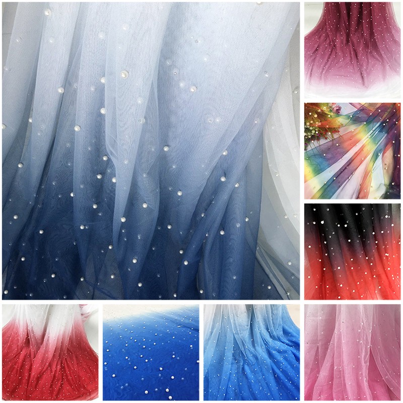Tecido de Tule Gradiente Pérol - Sewing Batik avaliação e preço
