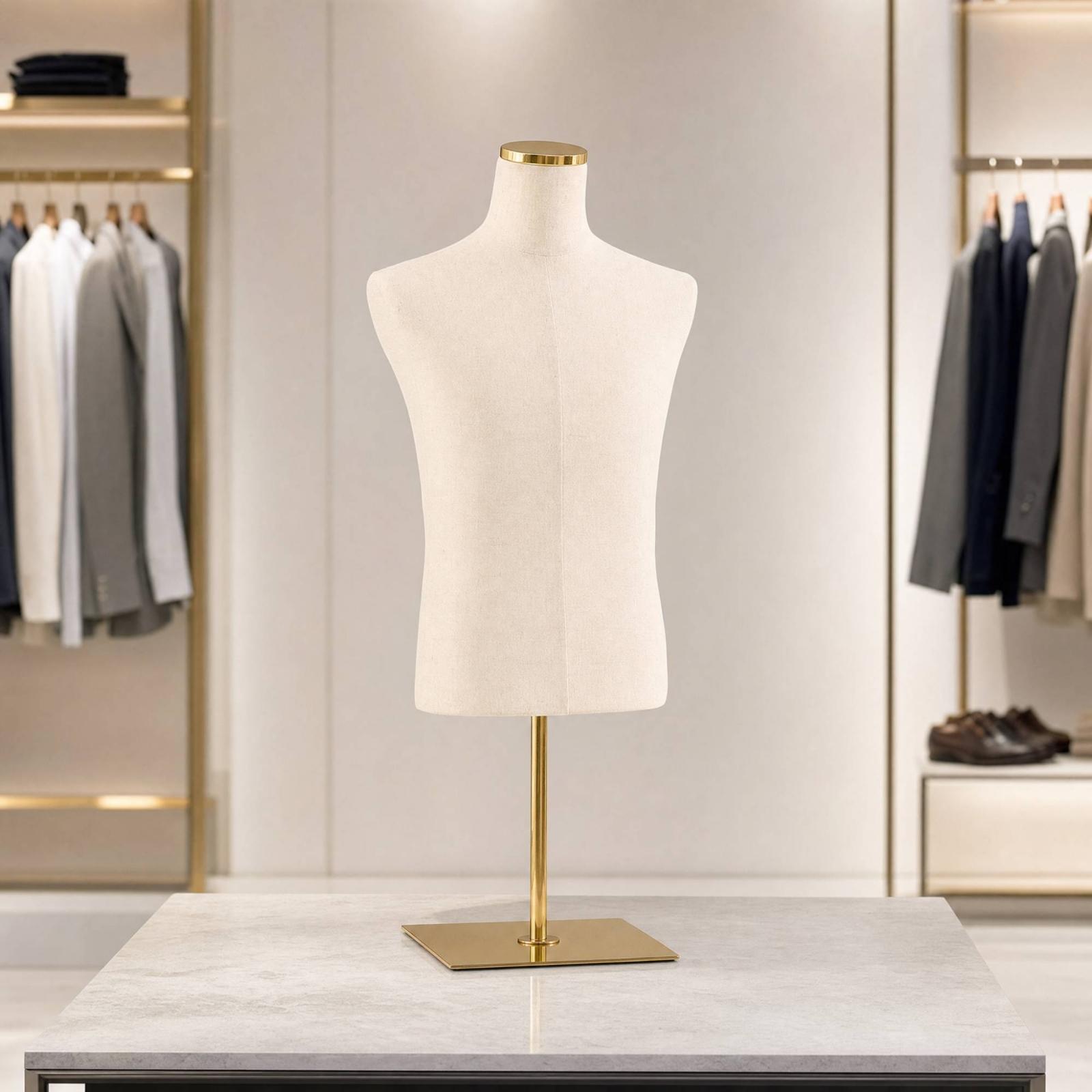 Manequim masculino de meio cor - Dress Form Mannequin avaliação e preço